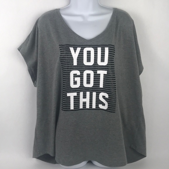 Lane Bryant Tops - Lane Bryant | You Got This Glitter T-Shirt 22/24